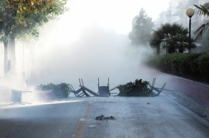 Επεισόδια έξω από την ΑΣΟΕΕ – Κλειστή η Πατησίων