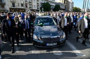 ΘΑΝΑΤΟΣ ΤΗΣ ΠΡΟΕΔΡΟΥ ΤΟΥ ΚΙΝΗΜΑΤΟΣ ΑΛΛΑΓΗΣ ΦΩΦΗΣ ΓΕΝΝΗΜΑΤΑ / ΕΞΟΔΙΟΣ ΑΚΟΛΟΥΘΙΑ / ΕΞΩΤΕΡΙΚΟΣ ΧΩΡΟΣ ΤΗΣ ΜΗΤΡΟΠΟΛΗΣ ΑΘΗΝΩΝ (ΒΑΣΙΛΗΣ ΡΕΜΠΑΠΗΣ/EUROKINISSI)