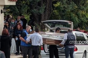 Η κηδεία της 48χρόνης στην Ιεράπετρα 