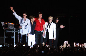 Στιγμιότυπο από τη συναυλία των Duran Duran στην Ελλάδα το καλοκαίρι του 2005