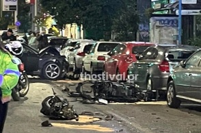 Θεσσαλονίκη: Νεκρός ντελιβεράς που παρασύρθηκε από αυτοκίνητο