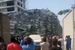 Κατέρρευσε ουρανοξύστης στη Νιγηρία