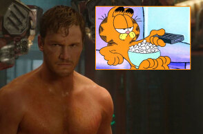 Ο Γκάρφιλντ μιλά με τη φωνή του Κρις Πρατ στη νέα ταινία της Paramount