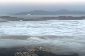 Η ομίχλη στην Αθήνα έχει καλύψει τα πάντα