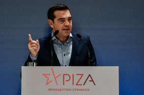 Ο Αλέξης Τσίπρας στη συνεδρίαση της Κεντρικής Επιτροπής Ανασυγκρότησης του ΣΥΡΙΖΑ