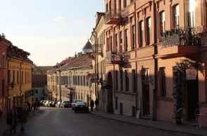 Στιγμιότυπο από το Βίλνιους, Λιθουανία.