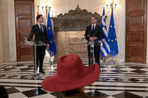 Μητσοτάκης, Ολλανδή δημοσιογράφος και μεταναστευτικό /προσφυγικό