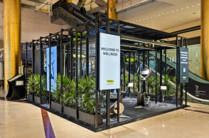 H Technogym δημιουργεί pop up experience booth στο Golden Hall 