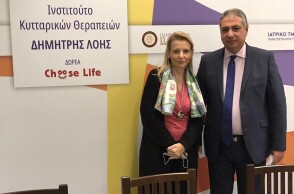 O διοικητής της 6ης ΥΠΕ στο Ινστιτούτο «Δημήτρης Λόης» 