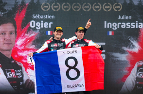 O Sebastien Ogier πρωταθλητής του WRC για 8η φορά