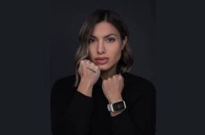 Η Σοφία Παππά με Garmin Smartwatch 