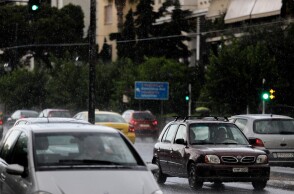 Η κίνηση στους δρόμους της Αθήνας