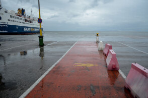 Δεμένα πλοία στη Ραφήνα, καθώς η κακοκαιρία βρίσκεται σε εξέλιξη (ΦΩΤΟ ΑΡΧΕΙΟΥ)
