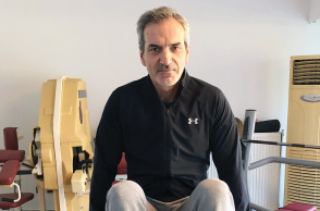 O personal trainer Γιάννης Μπούρας