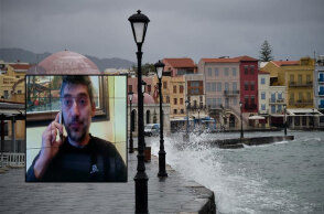 Σε καραντίνα στα Χανιά ο Κώστας Αγγελάκης (ένθετη), ο πρώτος ασθενής με τη μετάλλαξη Όμικρον στην Ελλάδα