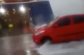 Δυσκολίες στο λιμάνι της Δονούσας λόγω κακοκαιρίας