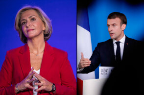 Βαλερί Πεκρές και Εμανουέλ Μακρόν