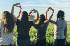 Γυναίκες σε χωράφι στο Μεξικό