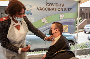 Εμβολιασμός Νότια Αφρική