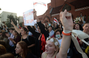 Λευκορωσία: Το Μινσκ επιβάλλει στον Σεργκέι Τιχανόφσκι, σύζυγο της ηγέτιδας της αντιπολίτευσης, ποινή κάθειρξης 18 ετών σε φυλακή υψίστης ασφαλείας	