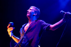 Στιγμιότυπο από τη συναυλία των Stranglers στην Αθήνα το 2005