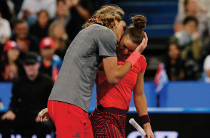 Στέφανος Τσιτσιπάς και Μαρία Σάκκαρη