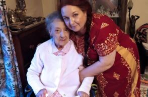 Η Ροζίτα Σώκου με την κόρη της Ιρένε Μαραντέι