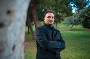 Ο συνθέτης Δημήτρης Κούντουρας