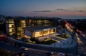 Το κτίριο της νέας Εθνικής Πινακοθήκης στην Αθήνα