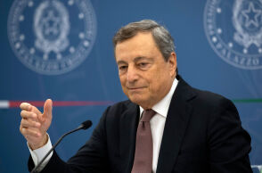 Ο πρωθυπουργός της Ιταλίας Μάριο Ντράγκι