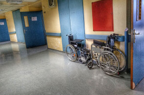 Διάδρομος σε νοσοκομείο αναφοράς για τον κορωνοϊό