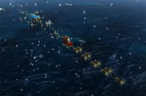 Ξεκίνησε το μεγάλο ταξίδι του Άγιου Βασίλη