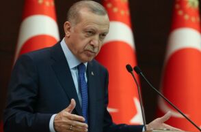 Ο πρόεδρος της Τουρκίας, Ρετζέπ Ταγίπ Ερντογάν © EPA/STR 