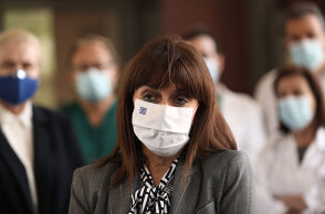 Η πρόεδρος της Δημοκρατίας Κατερίνα Σακελλαροπούλου