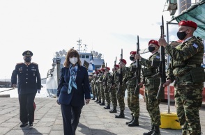 Επίτιμη δημότης Γαύδου η Κατερίνα Σακελλαροπούλου
