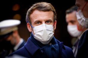 Ο Εμανουέλ Μακρόν © EPA/ STEPHANIE LECOCQ
