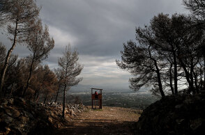 Συννεφιασμένος ο καιρός στην Πάρνηθα