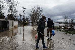 Κακοκαιρία «Διομήδης» - Πλημμύρες στα Φάρσαλα