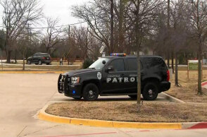 Όχημα της Αστυνομίας στην πόλη Κόλεϊβιλ του Τέξας 