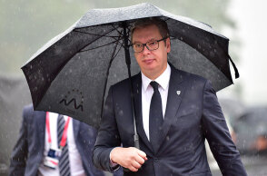 Ο πρόεδρος της Σερβίας Αλεξάνταρ Βούτσιτς