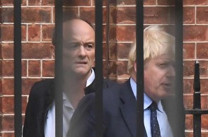 Mπορις Τζονσον και Ντόμινικ Κάμινγκς