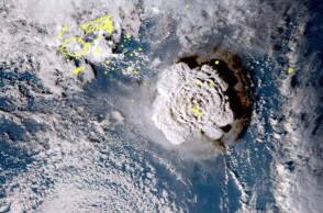 Υποθαλάσσια έκρηξη του ηφαιστείου Hunga Tonga-Hunga Haʻapai στην Τόνγκα