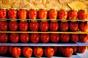 Πιπεριές Φλωρίνης σε βαζάκια