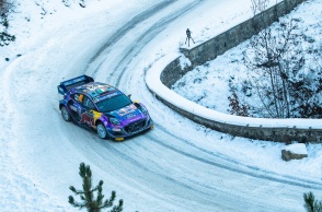 Αυτοκίνητο στο Ράλι Μόντε Κάρλο 2022