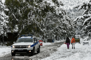 Κακοκαιρία: Αποκαταστάθηκε η κυκλοφορία σε δρόμους της Αττικής