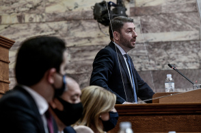 Ο πρόεδρος του ΚΙΝΑΛ Νίκος Ανδρουλάκης