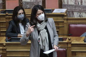 Η υπουργός Παιδείας Νίκη Κεραμέως