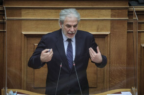 Ο Χρήστος Στυλιανίδης στη συζήτηση στη Βουλή για την πρόταση μομφής