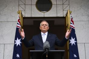 Ο Αυστραλός πρωθυπουργός, Σκοτ Μόρρισον