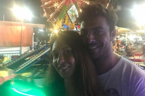 Ο ηθοποιός Πάνος Νάτσης και η σύντροφός του, Διονυσία Γεωργιάδου